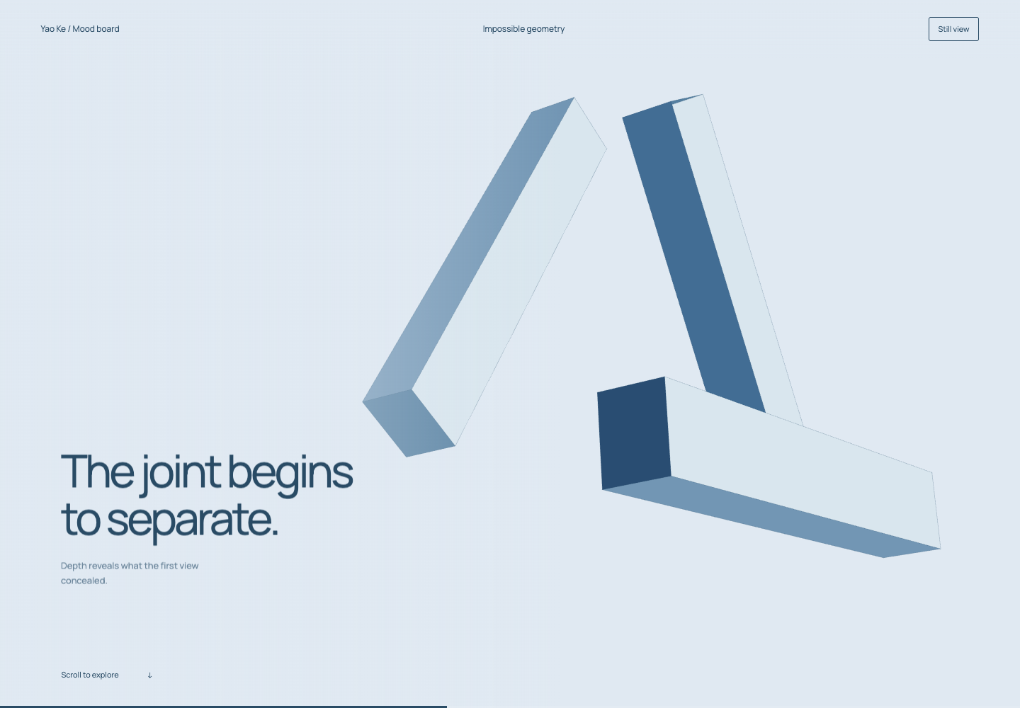 Impossible geometry visual preview